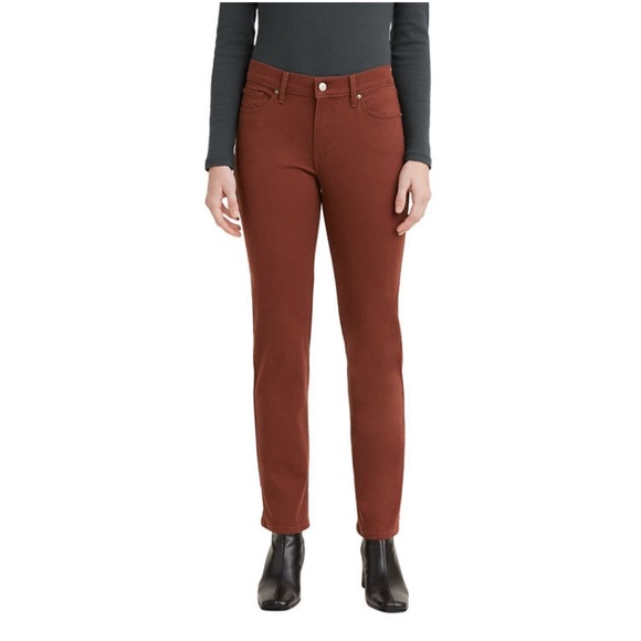 Levis classic stretch fabric mid rise straight leg relaxed fit jean - Picture 2 of 9